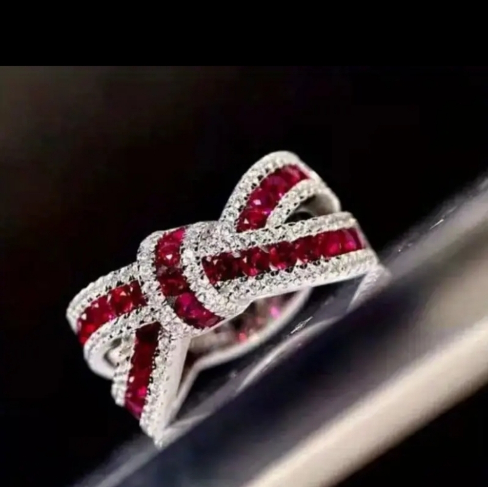 Macy's stainless steel Ring